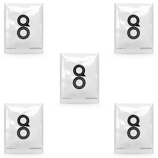 QO SUPERFOOD COOKIES SINGLE SERVE POUCHES