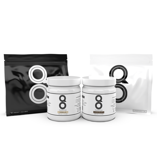 QO FUEL & COMPLETE + TWO FLAVOR FILES