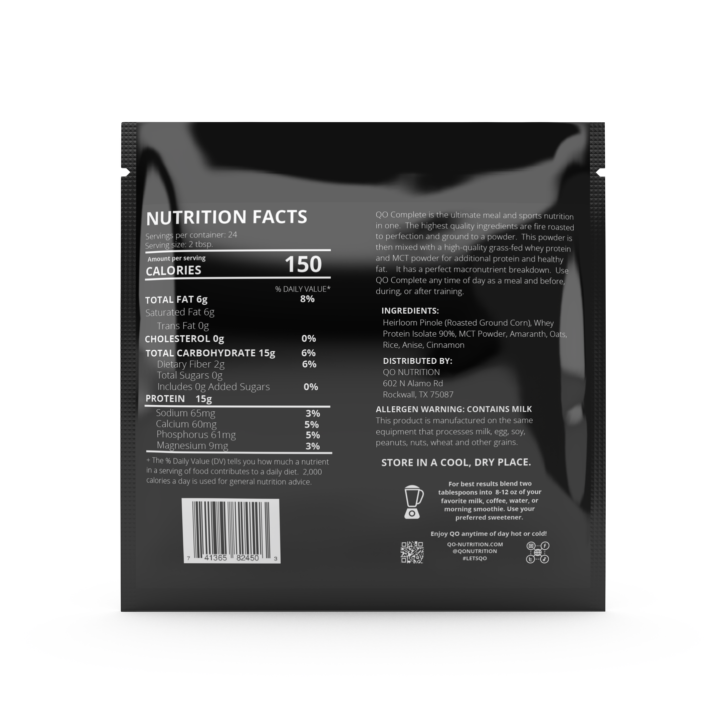 QO COMPLETE SINGLE SERVE - 5 PACK