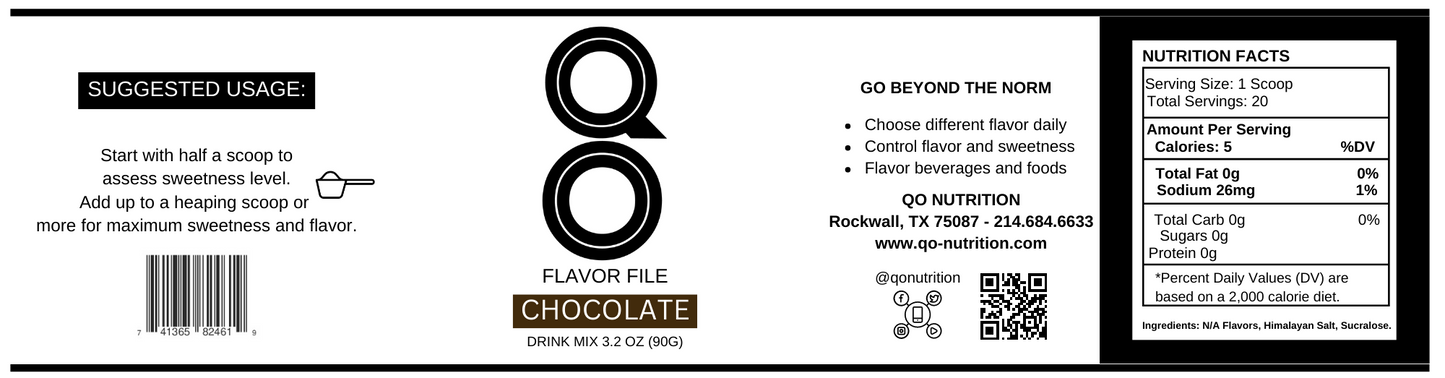 QO FLAVOR FILE CHOCOLATE